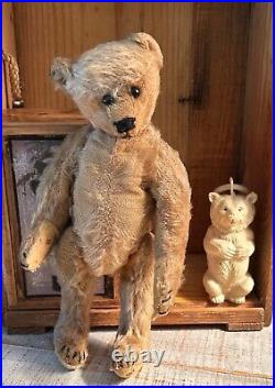 10 German Antique 1910s Early Bing Mohair Teddy Bear