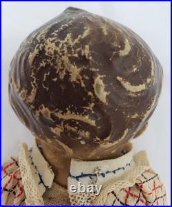 11 Antique German Motschmann Sonneberg Täufling Doll Floating Disc Joints 1860s