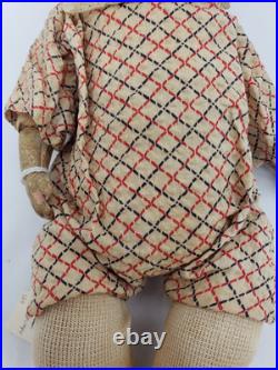 11 Antique German Motschmann Sonneberg Täufling Doll Floating Disc Joints 1860s