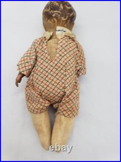 11 Antique German Motschmann Sonneberg Täufling Doll Floating Disc Joints 1860s