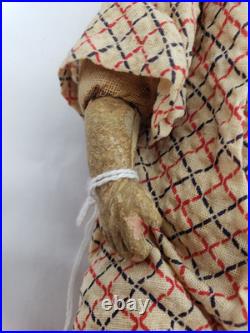 11 Antique German Motschmann Sonneberg Täufling Doll Floating Disc Joints 1860s