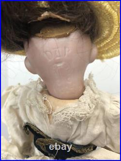 12.5 Antique German Bisque Ernest Heubach Doll Horseshoe DEP 1900-6/0 #ME