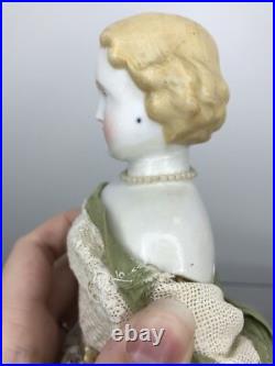 13 Antique German Early Doll Alt Beck Gottschaulck ABG Blonde Hair New Body A 13 Antique German Early Doll Alt Beck Gottschaulck ABG Blonde Hair New Body A