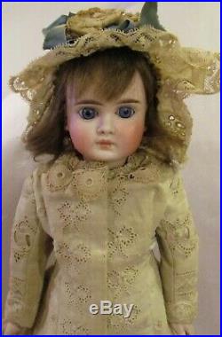 14 Antique Sonneberg Bisque Closed Mouth Belton Doll Marked 183