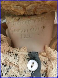 14 Kestner 129 Antique German Bisque Character Doll Jointed Body Sleep Eyes