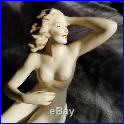 14 Vintage Wallendorf Nude Figurine German Porcelain Art Deco