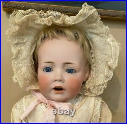 15.5 16 RARE Antique KESTNER 245 HILDA Wigged CHARACTER DOLL Baby ORIGINAL WIG