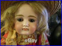 15 Antique Kestner Pouty Doll Marked X, Great Kestner Body
