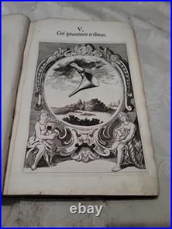 1650 Rare Antique German Emblem Book Guidobald Salzburg Large Engravings