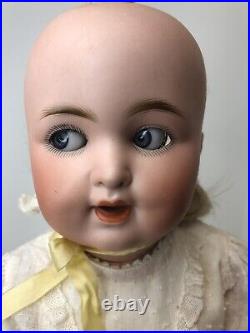 16.5 Antique German 201 Schutzmeister & Quendt BL Flirty Eye Combo Baby Doll SF 16.5 Antique German 201 Schutzmeister & Quendt BL Flirty Eye Combo Baby Doll SF
