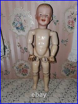 16 Antique German Bisque Gebruder Heubach Laughing Boy 6897