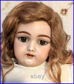 16 Antique German Doll -HANDWERCK 109 BJ Handwerck Body -Original Mohair Wig