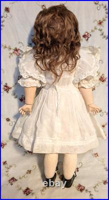 16 Antique German Doll -HANDWERCK 109 BJ Handwerck Body -Original Mohair Wig