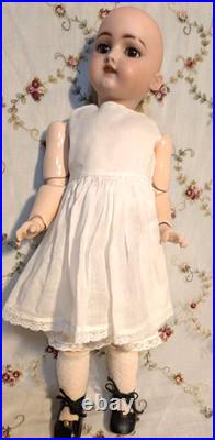 16 Antique German Doll -HANDWERCK 109 BJ Handwerck Body -Original Mohair Wig