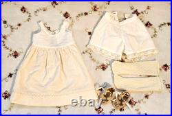 16 Kestner 167 Antique German Doll & Clothes, French HH Wig, Plaster Pate, BJB