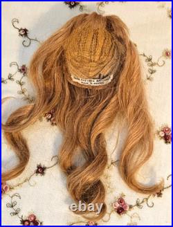 16 Kestner 167 Antique German Doll & Clothes, French HH Wig, Plaster Pate, BJB