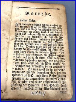 1791 Rare Book GOSPEL OF NICODEMUS Apocryphal Lancaster Pennsylvania German