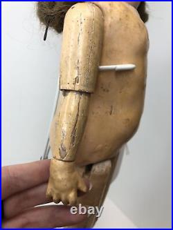 17 Antique German Bisque AM 1894 Armand Marseille Brunette Compo Body BL Eyes#L 17 Antique German Bisque AM 1894 Armand Marseille Brunette Compo Body BL Eyes#L