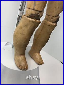 17 Antique German Bisque AM 1894 Armand Marseille Brunette Compo Body BL Eyes#L 17 Antique German Bisque AM 1894 Armand Marseille Brunette Compo Body BL Eyes#L