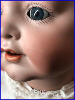 17 Antique German Simon & Halbig K Star R 128 Baby Blue Sleep Eyes Adorable SC3