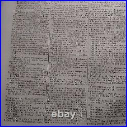 1849 NOUVEAU Dictionnaire Francais-Allemand/German Antique Vintage Dictionary