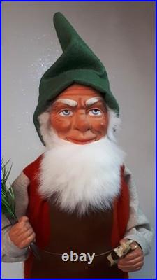 18Paper macheGerman SANTA HELPER/ELF/DWARFCandy Con.by Paul Turner HNY26-03