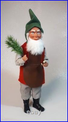 18Paper macheGerman SANTA HELPER/ELF/DWARFCandy Con.by Paul Turner HNY26-03