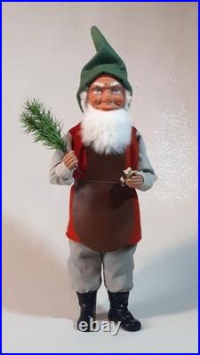 18Paper macheGerman SANTA HELPER/ELF/DWARFCandy Con.by Paul Turner HNY26-03