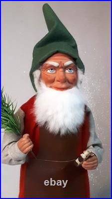 18Paper macheGerman SANTA HELPER/ELF/DWARFCandy Con.by Paul Turner HNY26-03