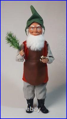18Paper macheGerman SANTA HELPER/ELF/DWARFCandy Con.by Paul Turner HNY26-03