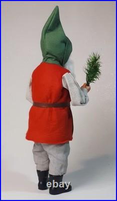 18Paper macheGerman SANTA HELPER/ELF/DWARFCandy Con.by Paul Turner HNY26-03