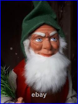 18Paper macheGerman SANTA HELPER/ELF/DWARFCandy Con.by Paul Turner HNY26-03