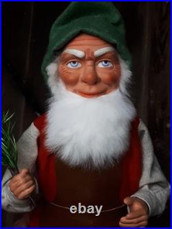 18Paper macheGerman SANTA HELPER/ELF/DWARFCandy Con.by Paul Turner HNY26-03