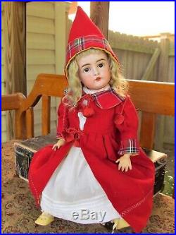18 Antique German Doll Kestner Rare Mold 129 Matching Head and Body! Perfect