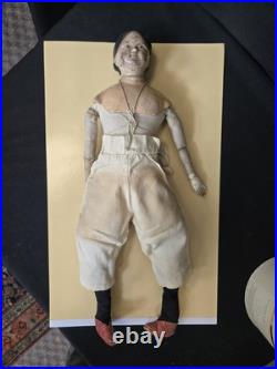 18 Antique German LUDWIG GREINER DOLL with Dress