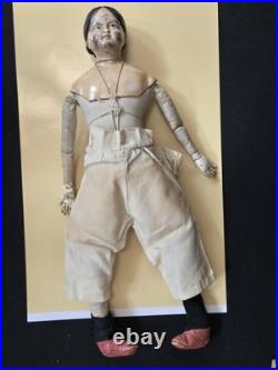 18 Antique German LUDWIG GREINER DOLL with Dress