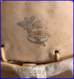 18 Antique German Papermache Cuno Otto Dressel Doll On Vintage Body