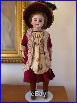 18 inch Antique Simon Halbig Mold 750 DEP Early doll French Market