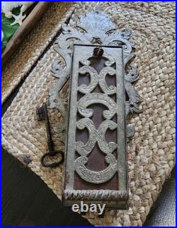 18th Century Castle (German or French) Box Lock And Original Key