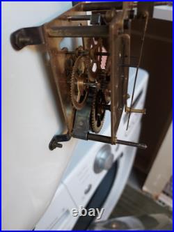 1920s Antique German Made Delft Clock Serviced Looks Great Excellent Time Keeper 1920s Antique German Made Delft Clock Serviced Looks Great Excellent Time Keeper