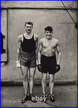 1928/71 Vintage AUGUST SANDER German Boxer Male Athletes Cologne Photo Gravure