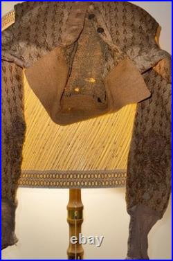 1930s Vintage Antique German Thrashed Distressed Worn Wool Knit Sweater