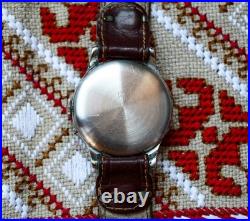 1940's Antique Vintage Mechanical military Pilots GERMAN Wristwatch WWII SCARCE