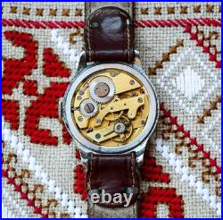 1940's Antique Vintage Mechanical military Pilots GERMAN Wristwatch WWII SCARCE