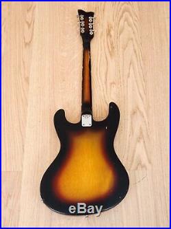 1967 Vox Bulldog Model V241 Vintage Electric Guitar German Carve Eko Italy