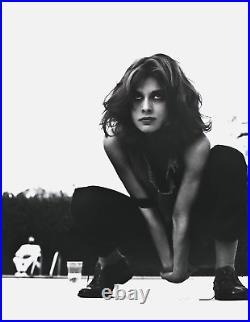 1980 Vintage HELMUT NEWTON Movie German Actress Nastassja Kinski Photo Engraving 1980 Vintage HELMUT NEWTON Movie German Actress Nastassja Kinski Photo Engraving
