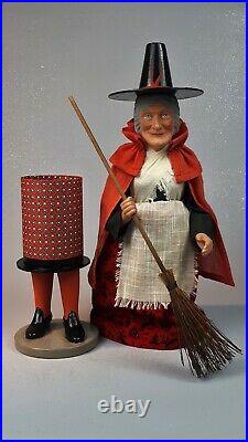 19,5Paper macheGerman Witch Candy Containerby Paul Turner CHS21-01