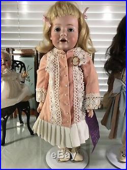 19 Antique German Bisque Head 245 Kestner Hilda Doll Rare Toddler Body