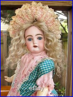 19 Antique German Doll Rare INCISED C Resemble Kestner 192 Kammer & Reinhardt