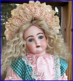 19 Antique German Doll Rare INCISED C Resemble Kestner 192 Kammer & Reinhardt